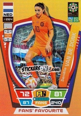 Sticker Daniëlle van de Donk - FIFA Women's World Cup 2023. Adrenalyn XL
 - Panini