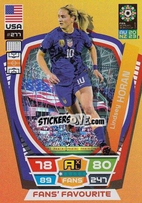 Sticker Lindsey Horan - FIFA Women's World Cup 2023. Adrenalyn XL
 - Panini