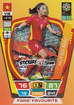 Figurina Huỳnh Như - FIFA Women's World Cup 2023. Adrenalyn XL
 - Panini