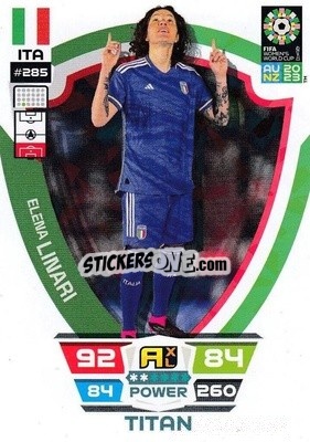 Figurina Elena Linari - FIFA Women's World Cup 2023. Adrenalyn XL
 - Panini