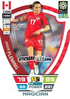 Sticker Jessie Fleming - FIFA Women's World Cup 2023. Adrenalyn XL
 n. 290 - Panini