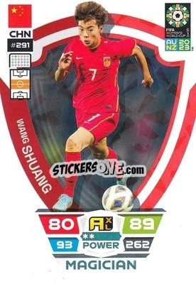 Cromo Wang Shuang - FIFA Women's World Cup 2023. Adrenalyn XL
 - Panini