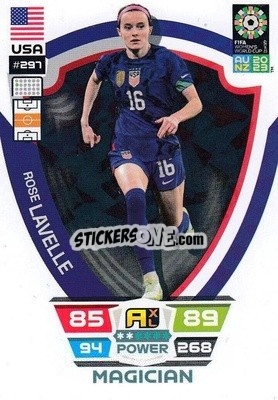 Cromo Rose Lavelle - FIFA Women's World Cup 2023. Adrenalyn XL
 - Panini