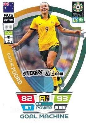 Cromo Caitlin Foord - FIFA Women's World Cup 2023. Adrenalyn XL
 - Panini