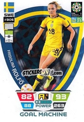 Figurina Fridolina Rolfö - FIFA Women's World Cup 2023. Adrenalyn XL
 - Panini