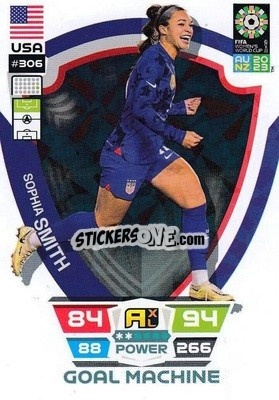 Figurina Sophia Smith - FIFA Women's World Cup 2023. Adrenalyn XL
 - Panini