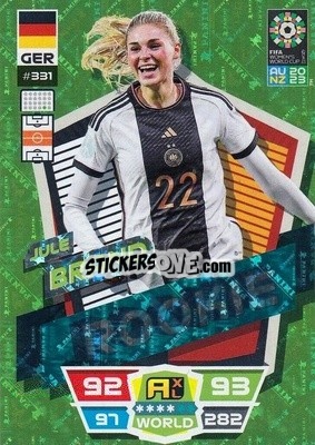 Figurina Jule Brand - FIFA Women's World Cup 2023. Adrenalyn XL
 - Panini