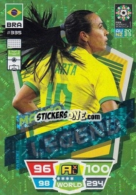 Figurina Marta - FIFA Women's World Cup 2023. Adrenalyn XL
 - Panini