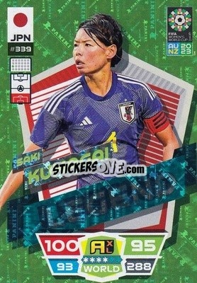 Sticker Saki Kumagai - FIFA Women's World Cup 2023. Adrenalyn XL
 n. 339 - Panini