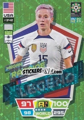 Figurina Megan Rapinoe - FIFA Women's World Cup 2023. Adrenalyn XL
 - Panini