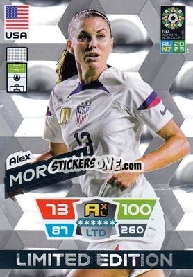 Sticker Alex Morgan - FIFA Women's World Cup 2023. Adrenalyn XL
 - Panini