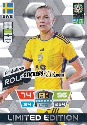 Figurina Fridolina Rolfö - FIFA Women's World Cup 2023. Adrenalyn XL
 - Panini