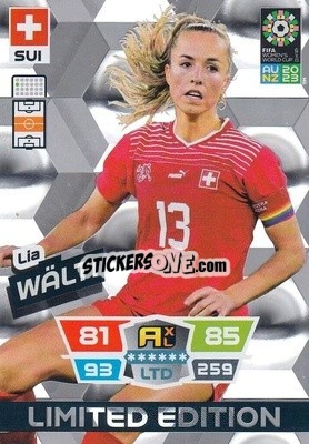 Cromo Lia Wälti - FIFA Women's World Cup 2023. Adrenalyn XL
 - Panini