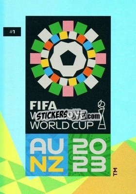 Sticker Emblem - FIFA Women's World Cup 2023. Adrenalyn XL
 n. 1 - Panini