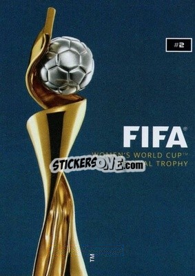 Sticker Trophy - FIFA Women's World Cup 2023. Adrenalyn XL
 n. 2 - Panini