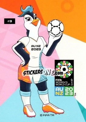 Sticker Tazuni (Mascot) - FIFA Women's World Cup 2023. Adrenalyn XL
 n. 3 - Panini