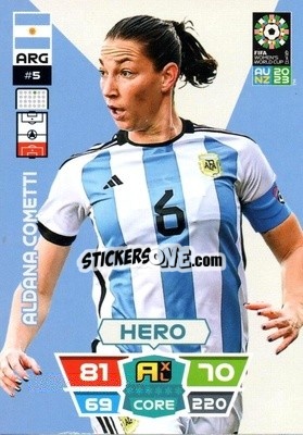 Figurina Aldana Cometti - FIFA Women's World Cup 2023. Adrenalyn XL
 - Panini