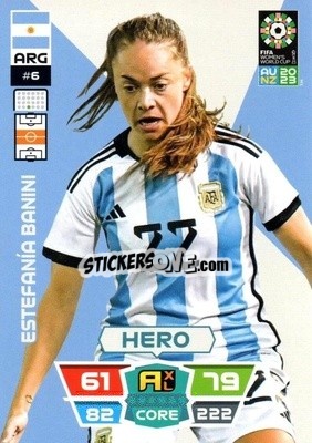 Cromo Estefania Banini - FIFA Women's World Cup 2023. Adrenalyn XL
 - Panini