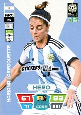 Sticker Mariana Larroquette - FIFA Women's World Cup 2023. Adrenalyn XL
 - Panini