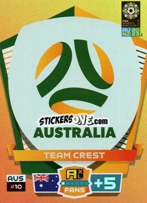 Sticker Emblem - FIFA Women's World Cup 2023. Adrenalyn XL
 n. 10 - Panini