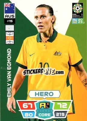 Sticker Emily van Egmond - FIFA Women's World Cup 2023. Adrenalyn XL
 - Panini