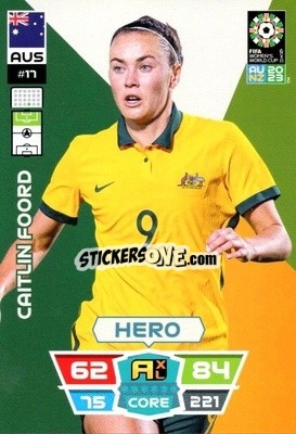 Figurina Caitlin Foord - FIFA Women's World Cup 2023. Adrenalyn XL
 - Panini