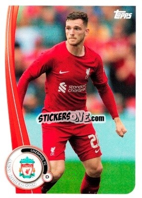 Sticker Andy Robertson - Liverpool 2022-2023
 - Topps
