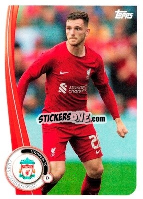 Sticker Andy Robertson - Liverpool 2022-2023
 n. LI-4 - Topps