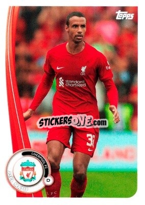 Figurina Joël Matip - Liverpool 2022-2023
 - Topps