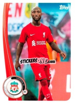 Sticker Naby Keita - Liverpool 2022-2023
 n. LI-9 - Topps