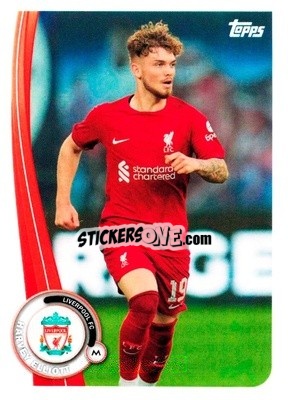 Sticker Harvey Elliott - Liverpool 2022-2023
 n. LI-12 - Topps