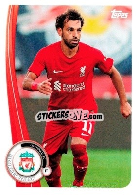 Sticker Mohamed Salah - Liverpool 2022-2023
 n. LI-17 - Topps