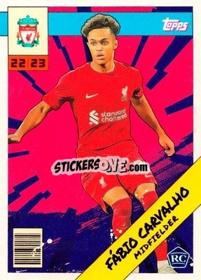 Sticker Fábio Carvalho - Liverpool 2022-2023
 n. LIH-5 - Topps