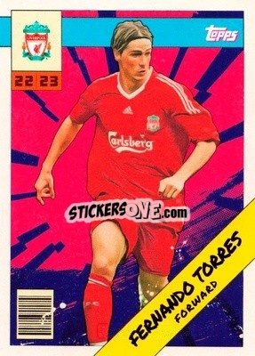 Sticker Fernando Torres - Liverpool 2022-2023
 n. LIH-7 - Topps