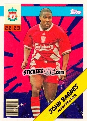 Sticker John Barnes - Liverpool 2022-2023
 - Topps