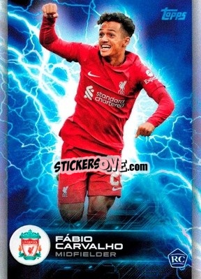 Sticker Fábio Carvalho - Liverpool 2022-2023
 n. LIS-1 - Topps