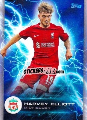Sticker Harvey Elliott - Liverpool 2022-2023
 - Topps