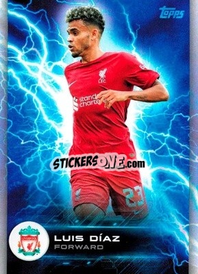Sticker Luis Díaz - Liverpool 2022-2023
 - Topps
