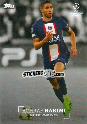 Sticker Achraf Hakimi - Simplicidad UEFA Club Competitions 2022-2023
 - Topps