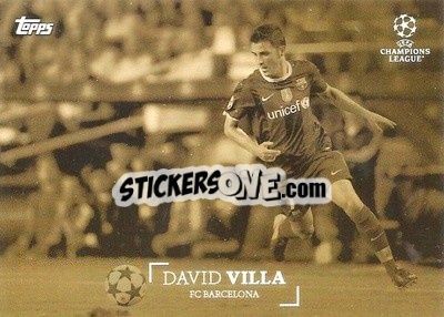 Sticker David Villa
