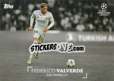 Sticker Federico Valverde - Simplicidad UEFA Club Competitions 2022-2023
 - Topps