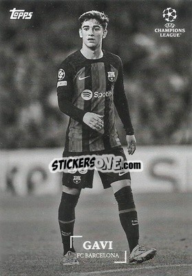 Sticker Gavi - Simplicidad UEFA Club Competitions 2022-2023
 n. 13 - Topps