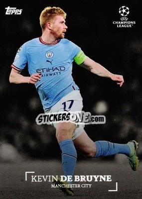 Figurina Kevin De Bruyne - Simplicidad UEFA Club Competitions 2022-2023
 - Topps