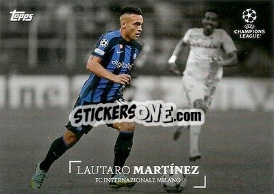 Sticker Lautaro Martinez - Simplicidad UEFA Club Competitions 2022-2023
 n. 24 - Topps