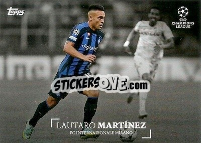 Cromo Lautaro Martinez - Simplicidad UEFA Club Competitions 2022-2023
 - Topps