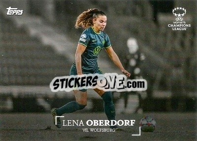 Sticker Lena Oberdorf - Simplicidad UEFA Club Competitions 2022-2023
 - Topps