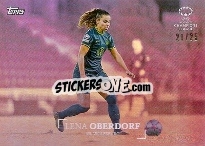 Sticker Lena Oberdorf - Simplicidad UEFA Club Competitions 2022-2023
 - Topps