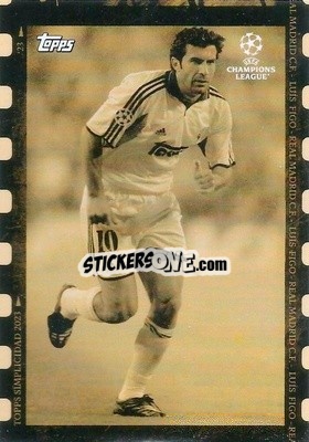 Sticker Luis Figo - Simplicidad UEFA Club Competitions 2022-2023
 - Topps