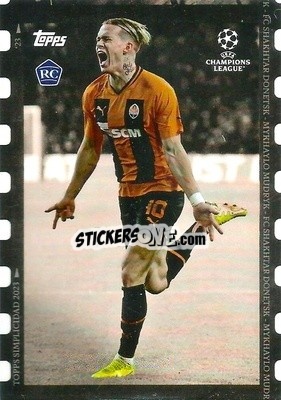 Sticker Mykhaylo Mudryk - Simplicidad UEFA Club Competitions 2022-2023
 - Topps