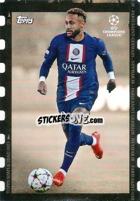 Sticker Neymar Jr - Simplicidad UEFA Club Competitions 2022-2023
 n. 51 - Topps